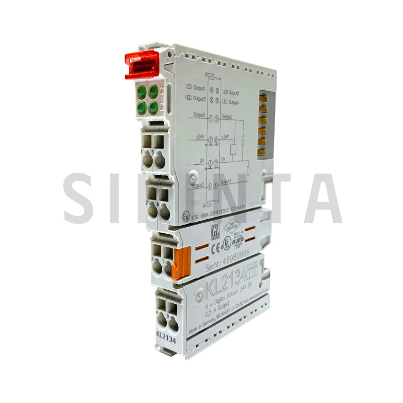 Beckhoff KL2134 | 4-Channel 24V 0.5A Digital Output Terminal