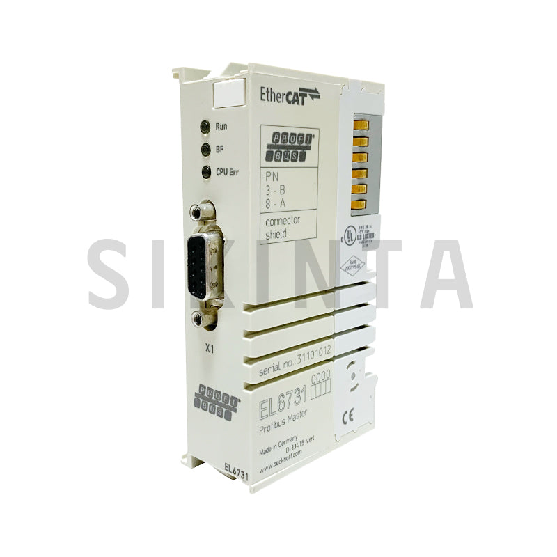 Beckhoff EL6731 | PROFIBUS Master/Slave EtherCAT Terminal PLC