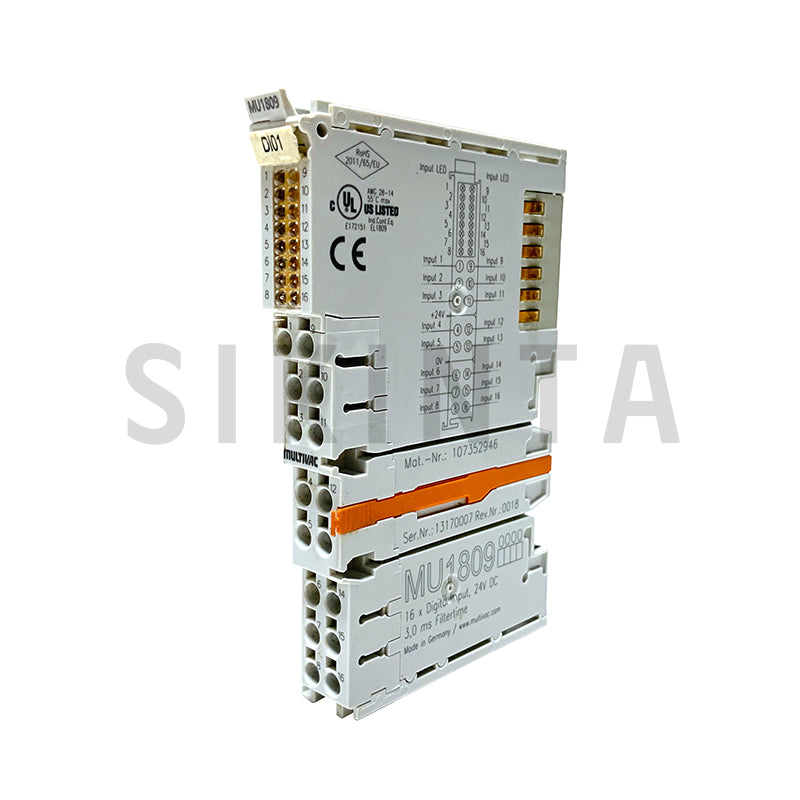 Beckhoff MU1809 | 16-Channel Digital Input EtherCAT Terminal Module