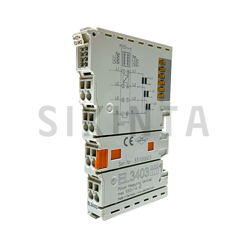 Beckhoff EL3403 | 3-Phase Power Measurement EtherCAT Terminal PLC