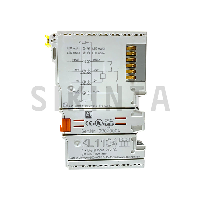 Beckhoff KL1104 | 4-Channel 24V Digital Input Terminal