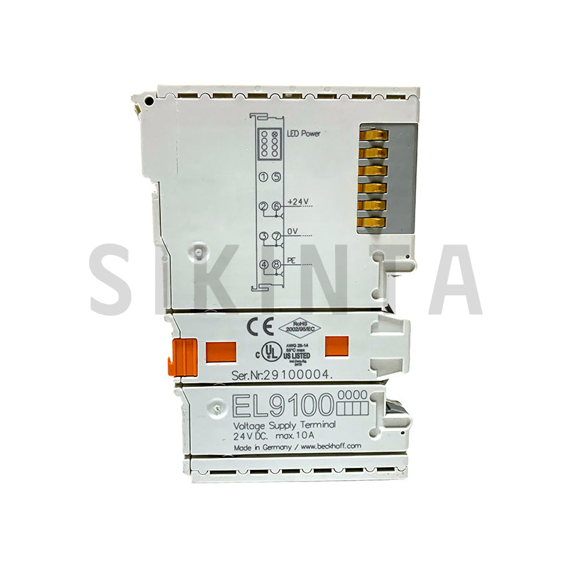 Beckhoff EL9100 | 24V DC 10A Potential Supply EtherCAT Terminal PLC