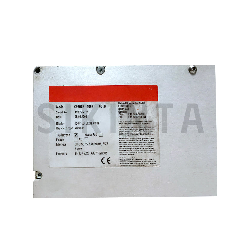 CP6002-1007-0010 | CP6000 Series 15" HMI Touch Panel