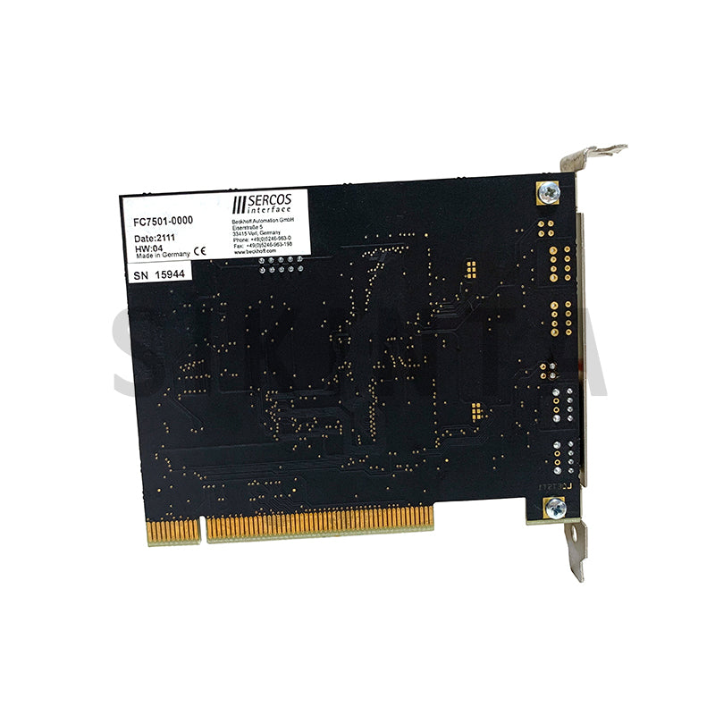 Beckhoff FC7501-0000 | 1-Ch SERCOS II PCI Master Card Board